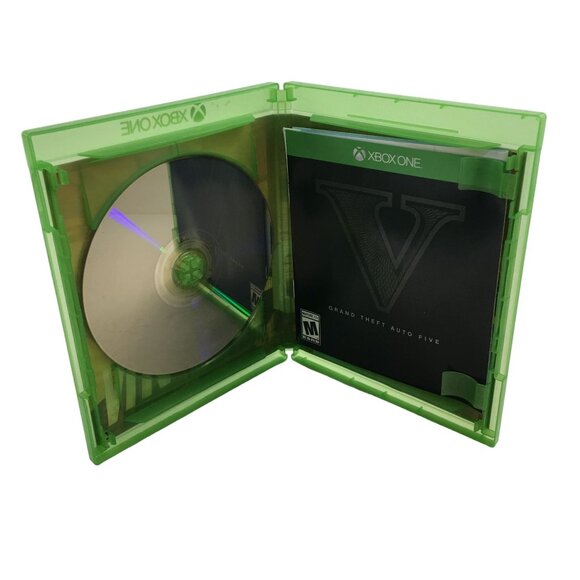 GRAND THEFT AUTO V 5 (MICROSOFT XBOX ONE, 2014) COMPLETE WITH MAP AND VIDEO GAME - Picture 4 of 4